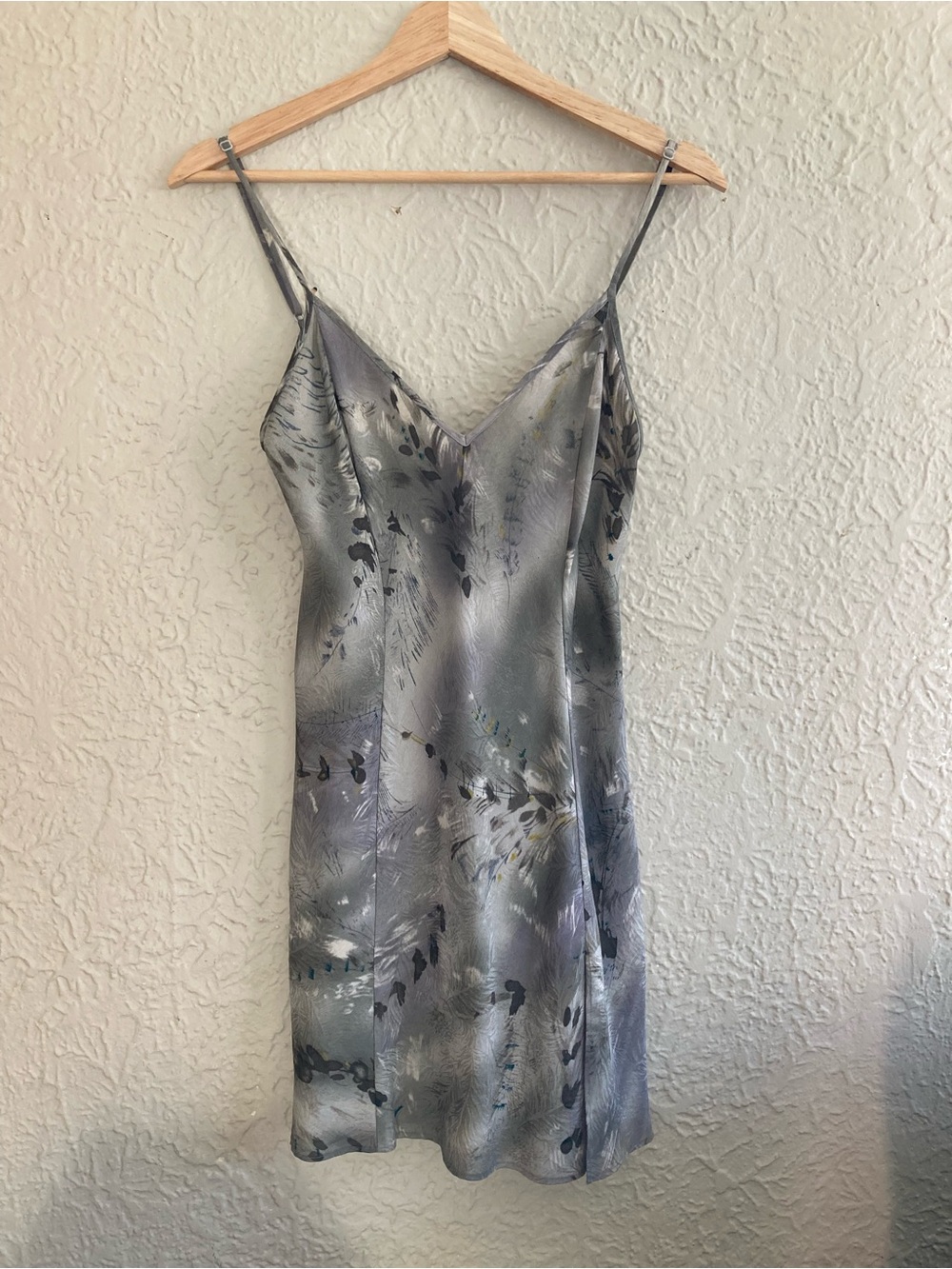 Y2K Rare Victoria's Secret 100% Silk Silver Slip Dress - Women’s Size Small
